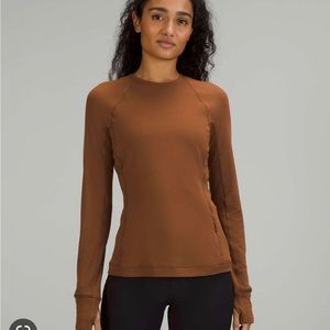 NWT Lululemon It’s Rulu Run Long Sleeve in Roasted Brown size 4